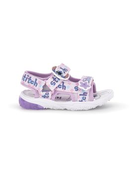 Sandalo lilla con luci e strappo con Lilo & D6020227T 28