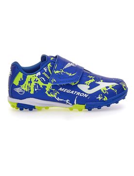 Scarpe da Calcetto Blu Con Strappo Megatron Jr 2404 30