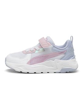 Sneakers bianche e rosa TrinitLite Blurry Dreams 22