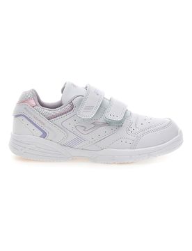 Sneakers bianche con doppio strappo W School JR 2519 33