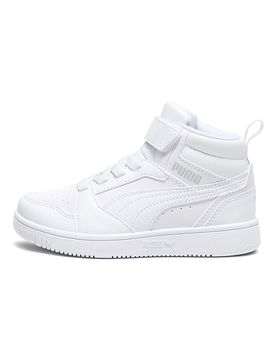 Sneakers alte bianche con strappo Puma Rebound V6 Mid AC+ PS 30