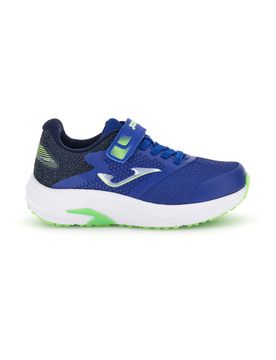 Scarpe sportive blu con chiusura a strappo e lacci Speed Jr 2604 32
