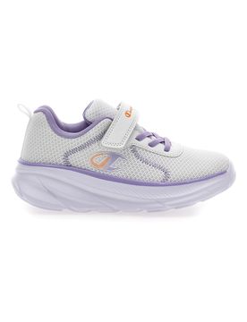 Sneakers bianche e lilla con strappo HRO J GPS Low Cut 31