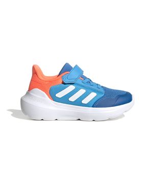 Sneakers blu e arancioni traspiranti con strappo Tensaur Run 3.0 EL C 35