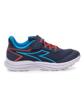 Sneakers blu con velcro Snipe 3 JR 38