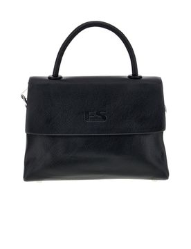 Borsa nera a mano con tracolla PU8901