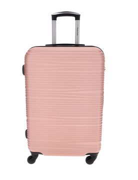 Valigia Trolley piccolo rosa 4 ruote multidirezionali PR172P