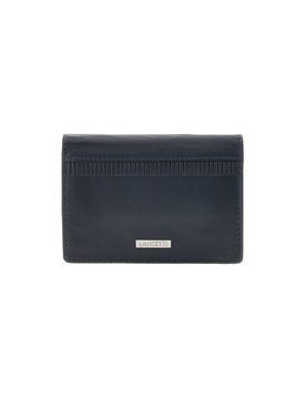 Portafoglio Verticale Blu Navy in Pelle con Protezione RFID LL26S-766-72