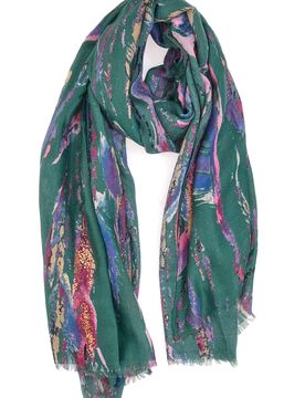 Foulard Verde Da Donna GianMarco Venturi 62929