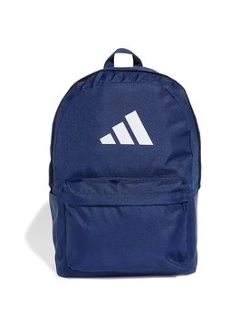 Zaino Blu Navy Minimal con Logo Classic 3 Bar Logo