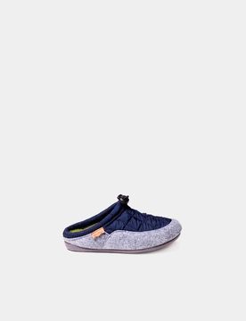 Slippers para niños en fieltro y tejido acolchado | LAND-UM
