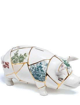 Seletti Kintsugi Piggy Bank