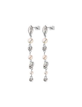 Adorn Earrings Silver