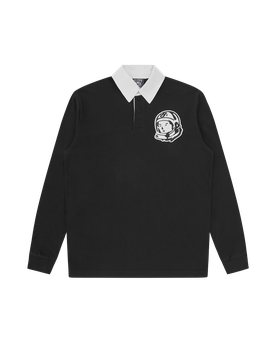 Astro Patch Rugby Shirt - Black