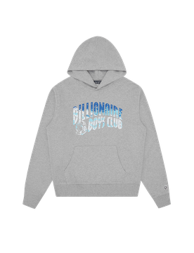 Great Wave Fill Arch Logo Popover Hood - Heather