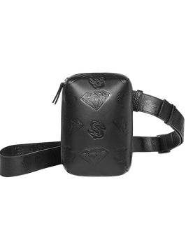 Diamond & Dollars Side Bag - Black