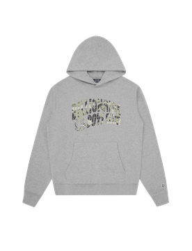 Overlay Camo Fill Arch Logo Popover Hood - Heather