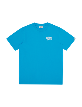 Small Arch Logo T-Shirt - Aqua Blue