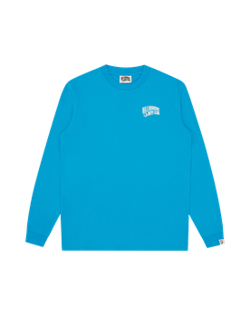 Small Arch Logo L/S T-Shirt - Aqua