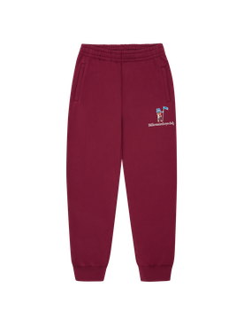 Standing Astro Serif Sweatpants - Burgundy