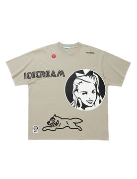 Garment Dye Scrap T-Shirt - Grey