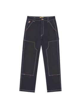 Oil Stained Carpenter Pants - Blue