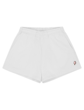 College Shorts - White