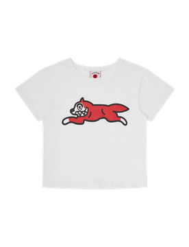 Running Dog Baby Tee - White