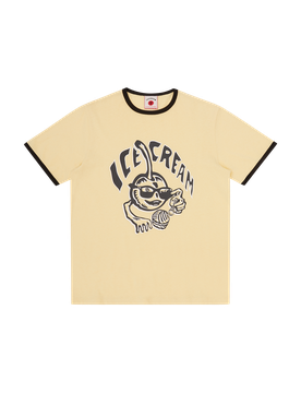 Cherry Ringer T-Shirt - Yellow