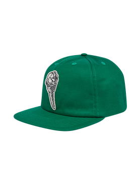 Cone Felt Patch Cap - Green