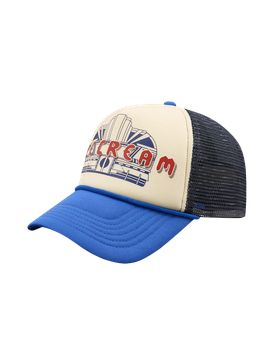 Icecream Diner Trucker Cap - Ecru/