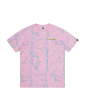 Tree Camo T-Shirt - Pink