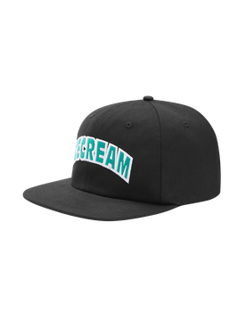 Icecream Snapback Cap - Black