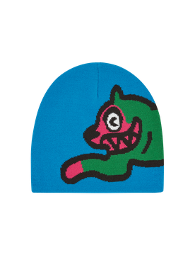 Running Dog Beanie - Blue