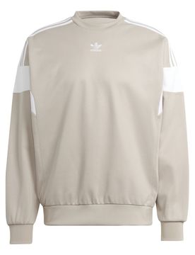 Adicolor Classics Cutline Crew - Sweatshirt-Crewneck - beige - Herren - Size: XL