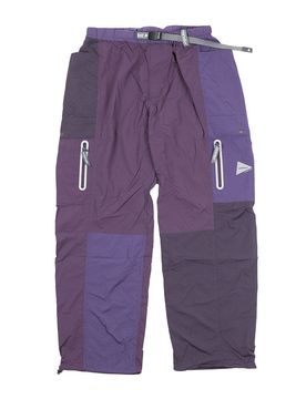 X and Wander Patchwork Wind Pant - Hose-Cargo - lila - Herren - Size: L
