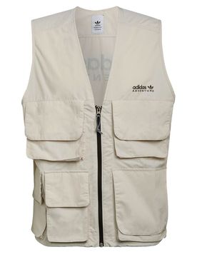 Adventure Multi-Pocket Weste - Jacke-Weste - beige - Herren - Size: L