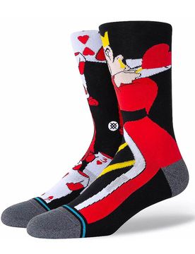 Off With Their Heads - Socken - schwarz / rot - Herren - Size: L