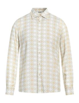 Hemd Herren Beige M Herren