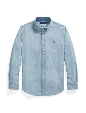 POLO Jeanshemd Herren Blau L,M,S,XL Herren