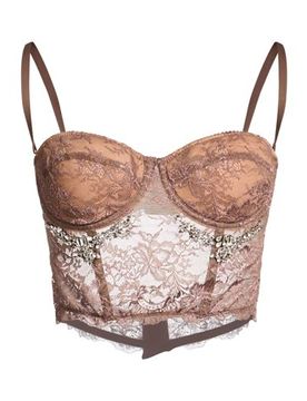 Top Mujer Marrón chocolate L,S,XS Mujer