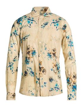 Camisa Hombre Beige 39,41,45 Hombre