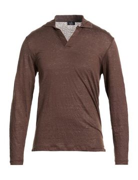 Poloshirt Herren Dunkelbraun 50 Herren