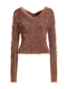 KNWLS Pullover Damen Kamel 34 Damen