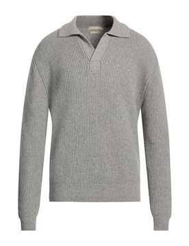 Pullover Herren Grau L Herren