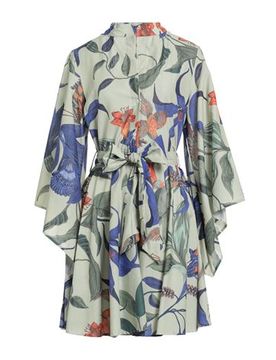 Mini-Kleid Damen Salbeigrün L Damen