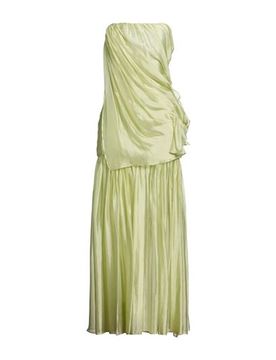 Vestido largo Mujer Verde claro 34,36,38,40 Mujer