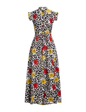 Maxi-Kleid Damen Weiß S,XS Damen