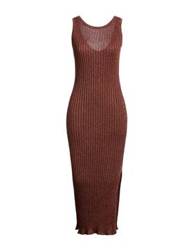 Maxi-Kleid Damen Braun M,XS Damen