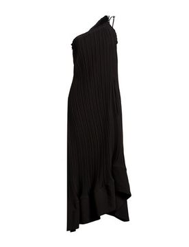 Vestido largo Mujer Negro 38 Mujer